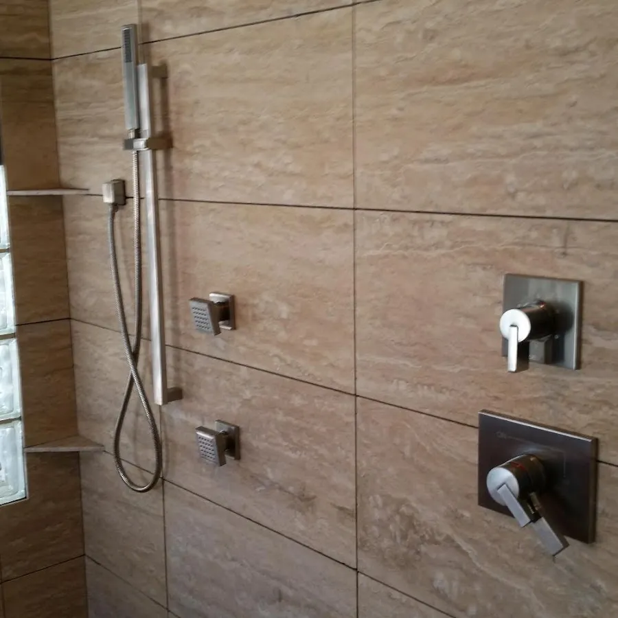 Shower fixture installation for Gas Line Repair in Racine
